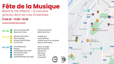 facebook evenement Fête de la Musique 2022