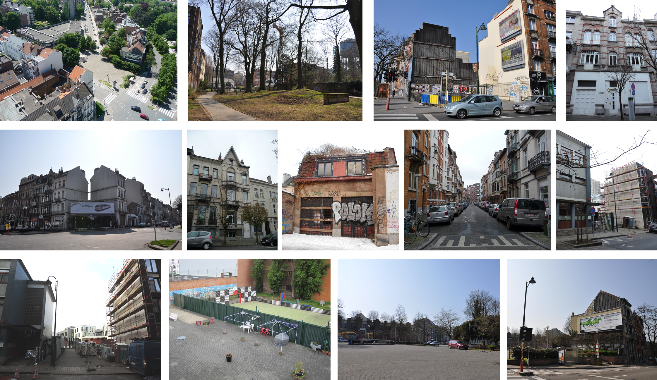 Montage - Projets archi et espaces publics